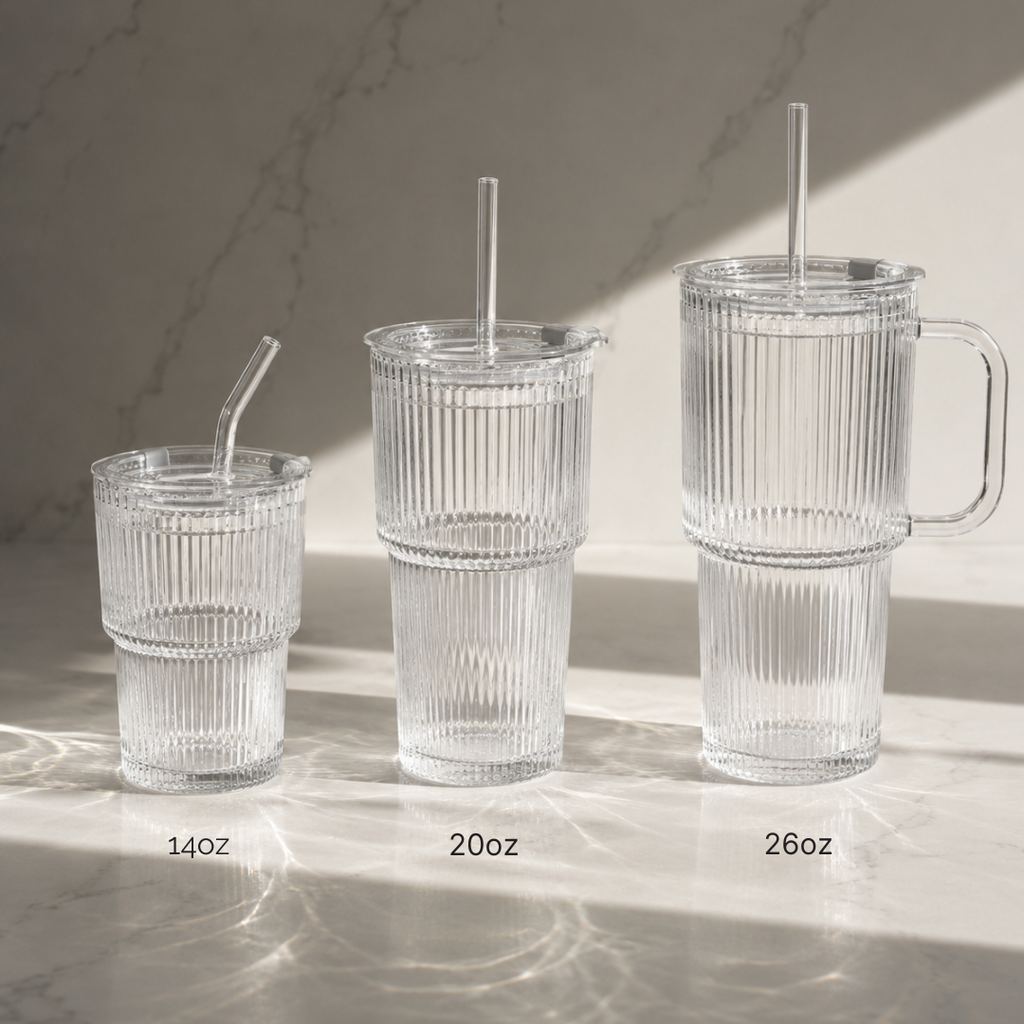 The Spill-Proof Aesthetic Glass Cup