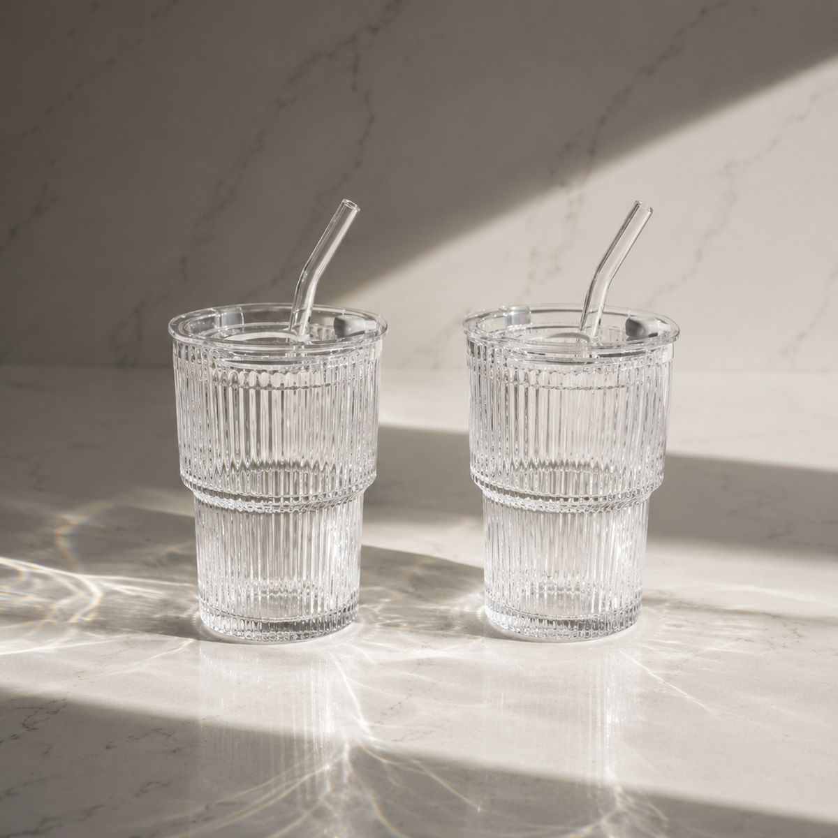 The Spill-Proof Aesthetic Glass Cup